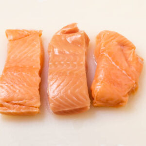 Frozen Salmon Bits & Pieces Skin On