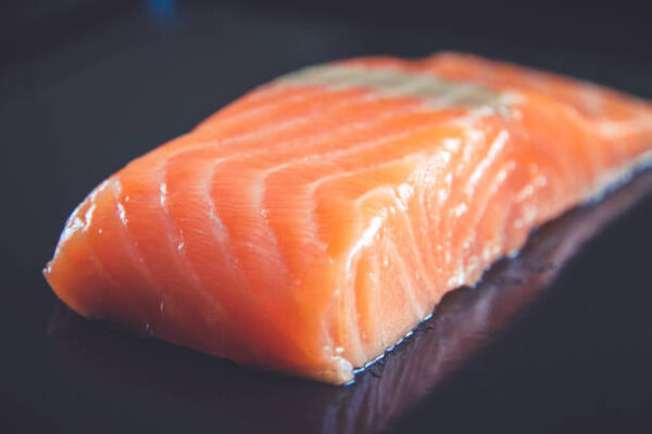 Salmon Portion skin off